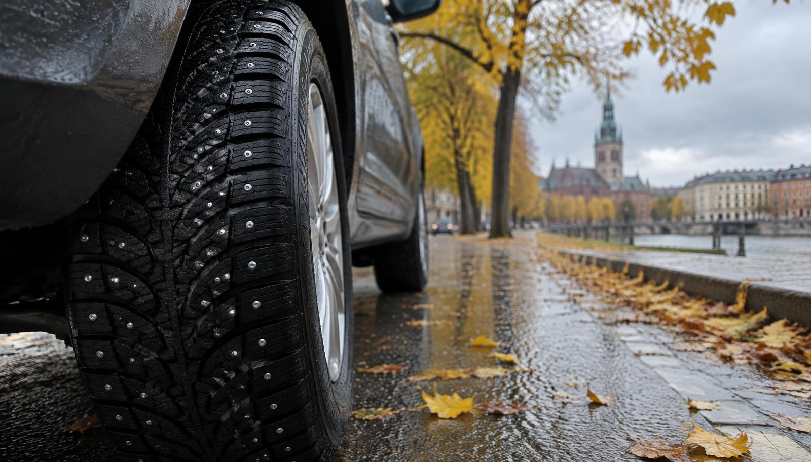 Dubbdäcksförbud i Uppsala 2026: gatorna, böterna och datumen
