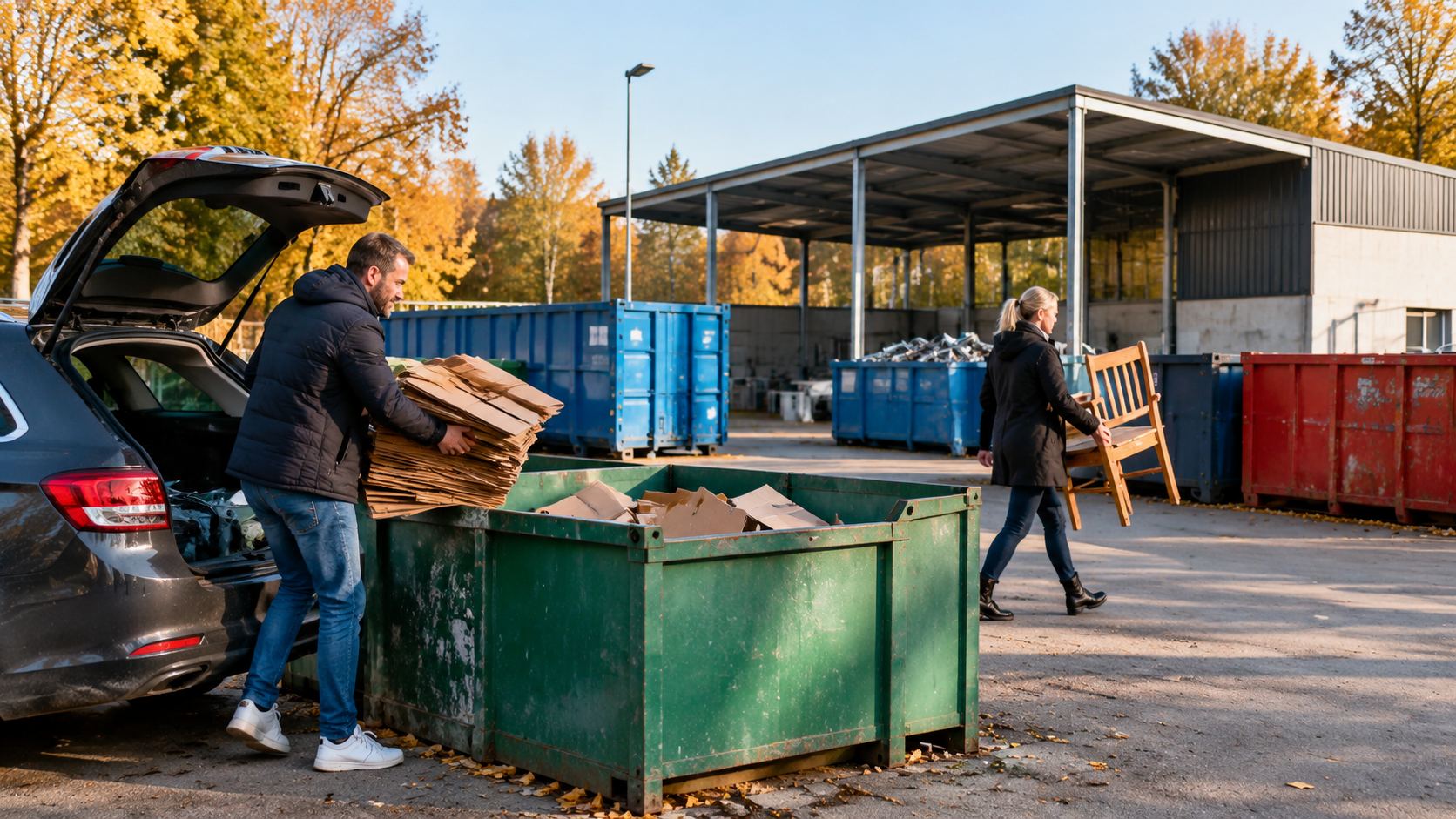 Återvinningscentraler i Uppsala: tre platser att känna till