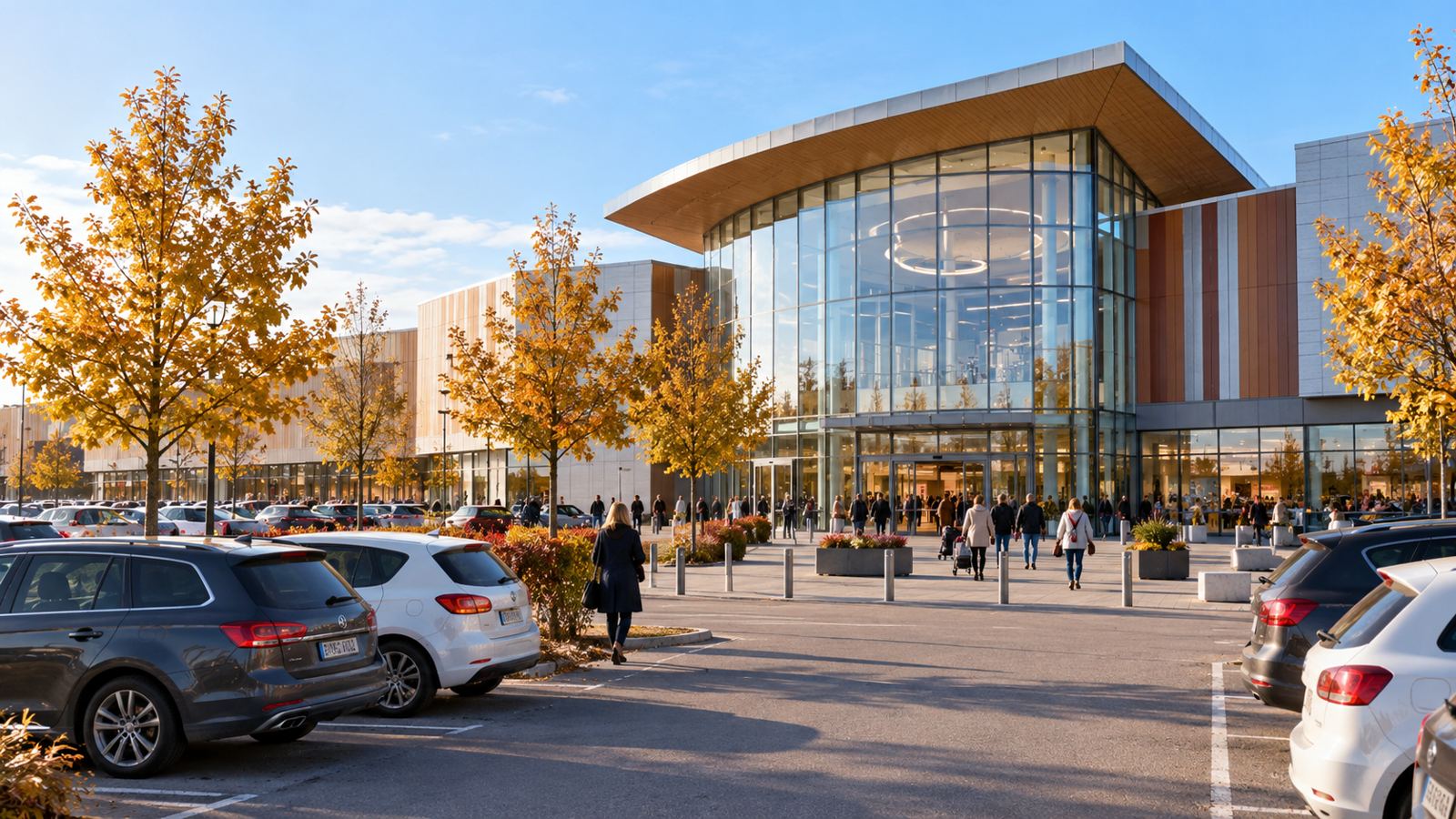 Gränby Centrum – öppettider, butiker och parkering
